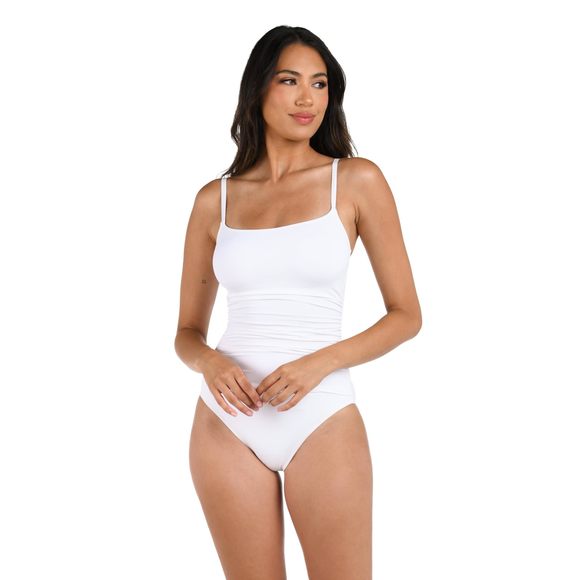 La Blanca Women's Standard Island Goddess Lingerie One Piece Swimsuit White 8 - Picture 3 of 3